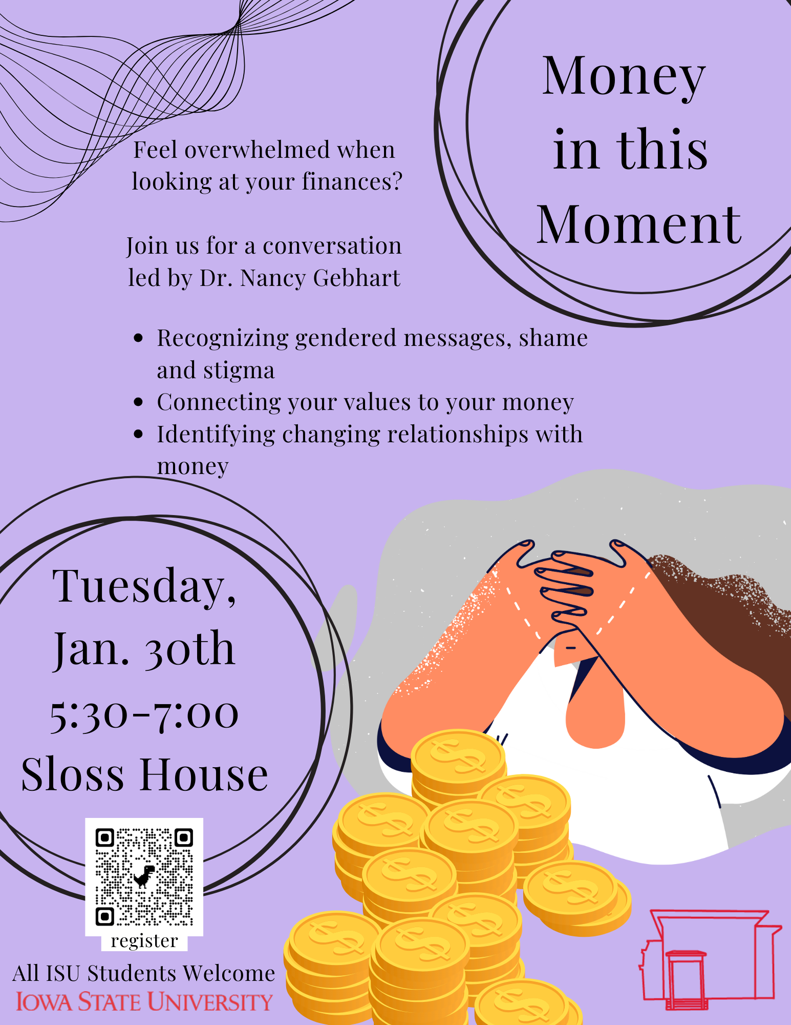 Money in the moment flyer